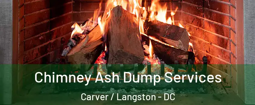 Chimney Ash Dump Services Carver / Langston - DC