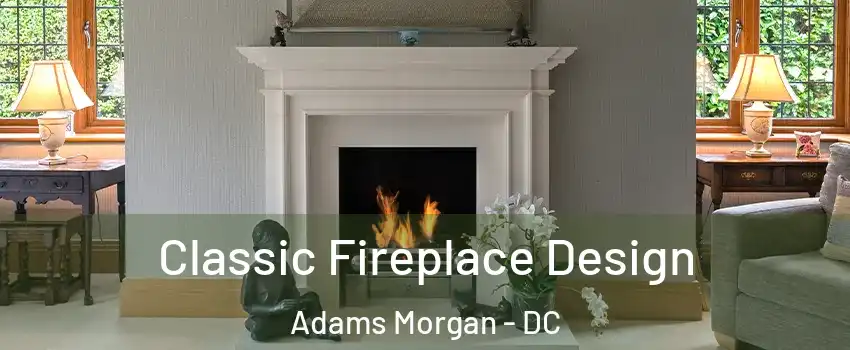 Classic Fireplace Design Adams Morgan - DC