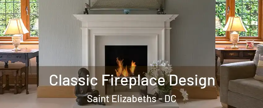 Classic Fireplace Design Saint Elizabeths - DC