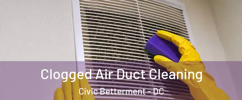 Clogged Air Duct Cleaning Civic Betterment - DC