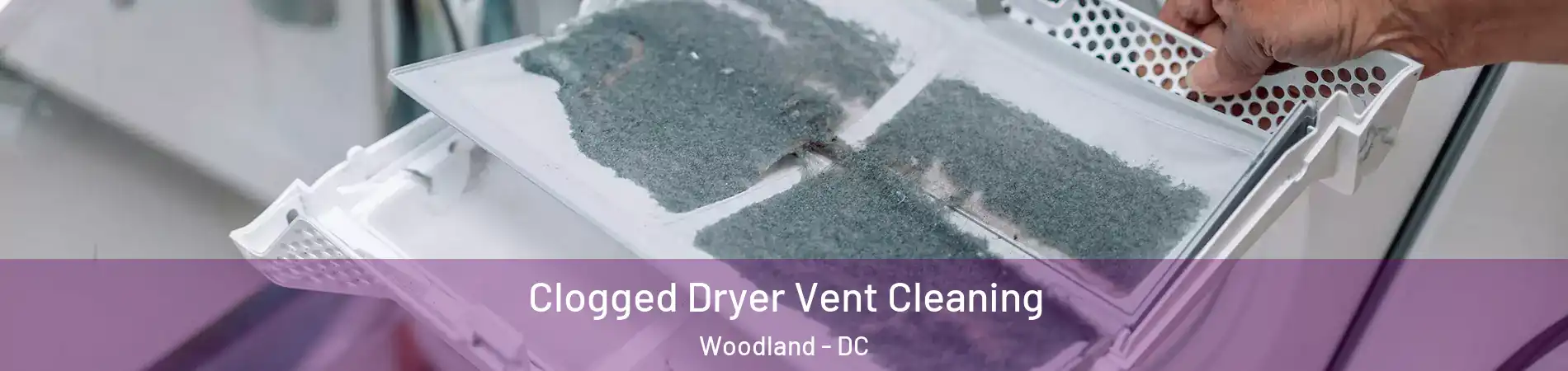 Clogged Dryer Vent Cleaning Woodland - DC