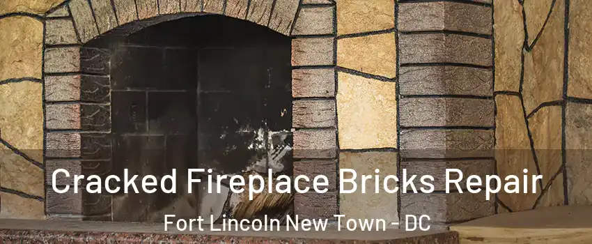 Cracked Fireplace Bricks Repair Fort Lincoln New Town - DC