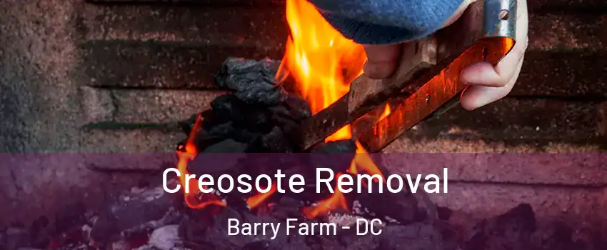 Creosote Removal Barry Farm - DC