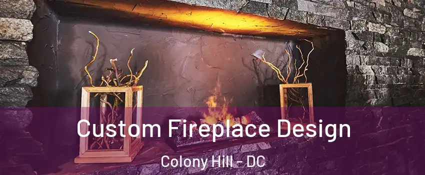 Custom Fireplace Design Colony Hill - DC