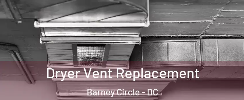 Dryer Vent Replacement Barney Circle - DC