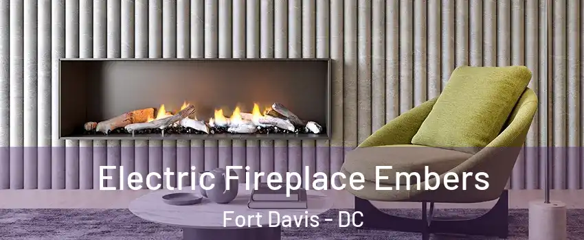 Electric Fireplace Embers Fort Davis - DC