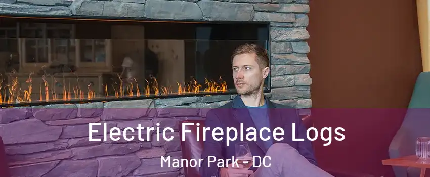 Electric Fireplace Logs Manor Park - DC