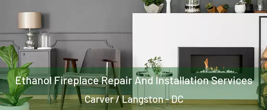 Ethanol Fireplace Repair And Installation Services Carver / Langston - DC