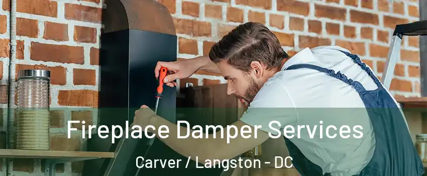 Fireplace Damper Services Carver / Langston - DC