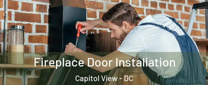 Fireplace Door Installation Capitol View - DC