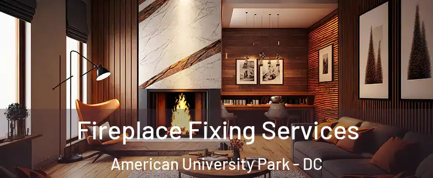 Fireplace Fixing Services American University Park - DC