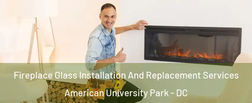 Fireplace Glass Installation And Replacement Services American University Park - DC