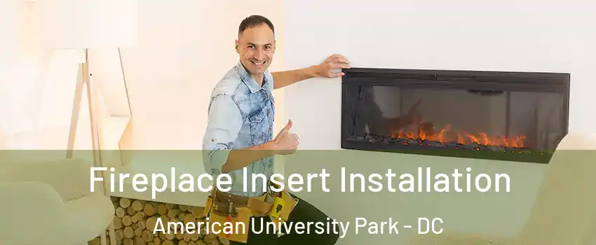 Fireplace Insert Installation American University Park - DC