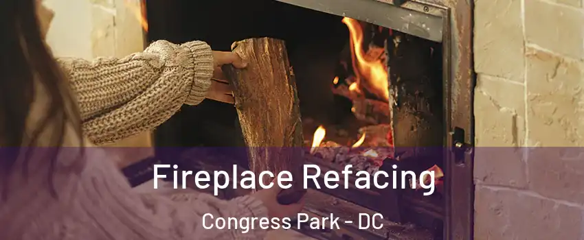 Fireplace Refacing Congress Park - DC