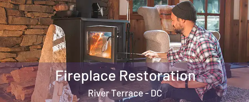 Fireplace Restoration River Terrace - DC