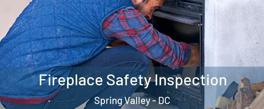 Fireplace Safety Inspection Spring Valley - DC