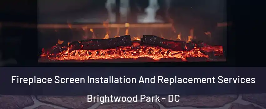 Fireplace Screen Installation And Replacement Services Brightwood Park - DC