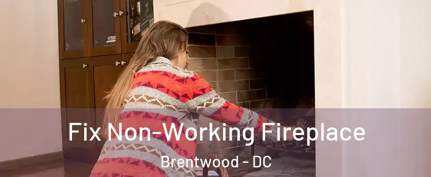 Fix Non-Working Fireplace Brentwood - DC