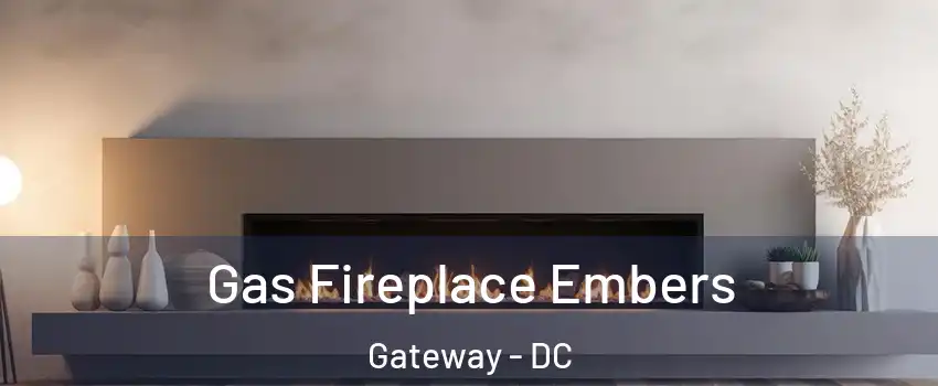 Gas Fireplace Embers Gateway - DC