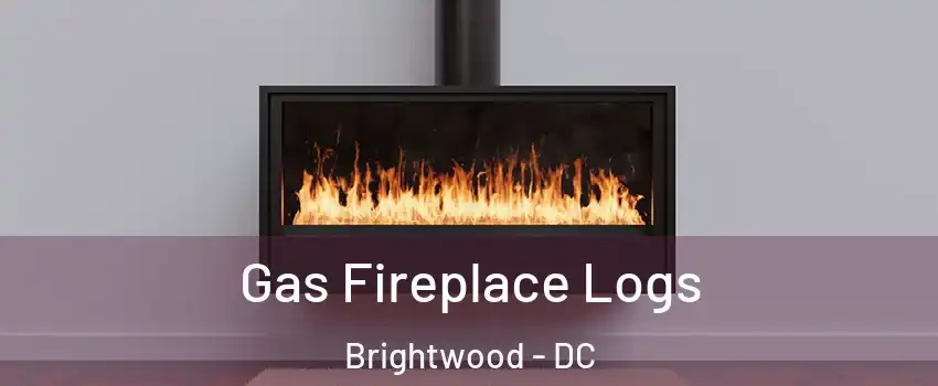 Gas Fireplace Logs Brightwood - DC