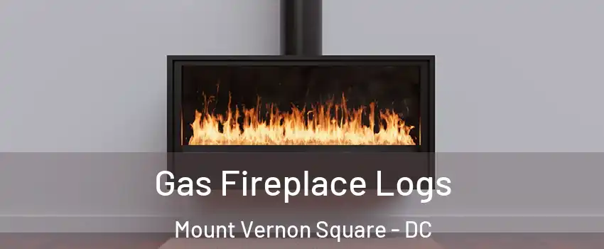 Gas Fireplace Logs Mount Vernon Square - DC