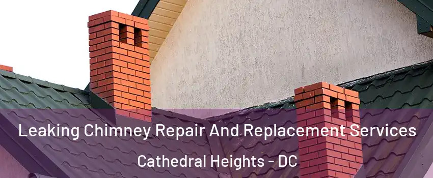 Leaking Chimney Repair And Replacement Services Cathedral Heights - DC