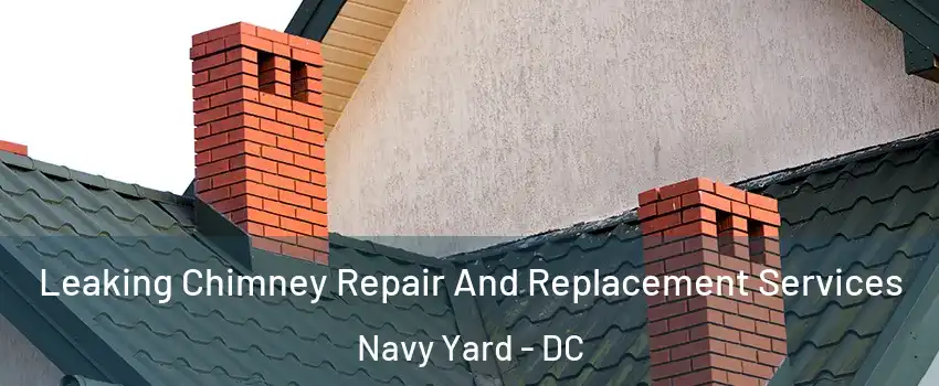 Leaking Chimney Repair And Replacement Services Navy Yard - DC