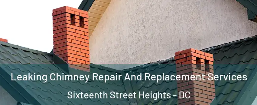 Leaking Chimney Repair And Replacement Services Sixteenth Street Heights - DC