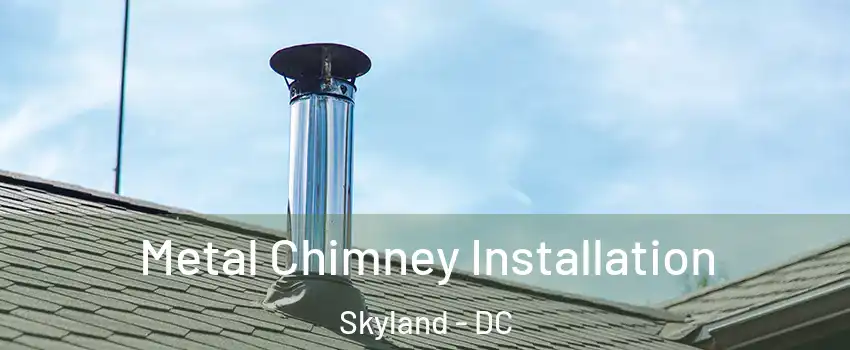 Metal Chimney Installation Skyland - DC