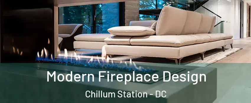 Modern Fireplace Design Chillum Station - DC