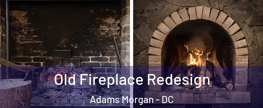 Old Fireplace Redesign Adams Morgan - DC