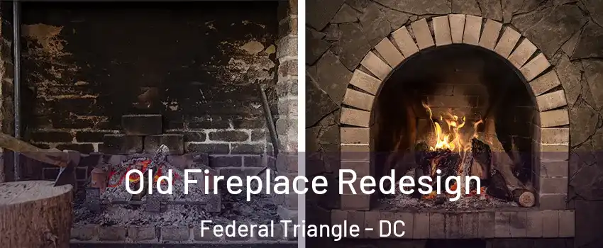 Old Fireplace Redesign Federal Triangle - DC