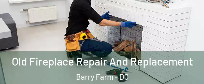 Old Fireplace Repair And Replacement Barry Farm - DC