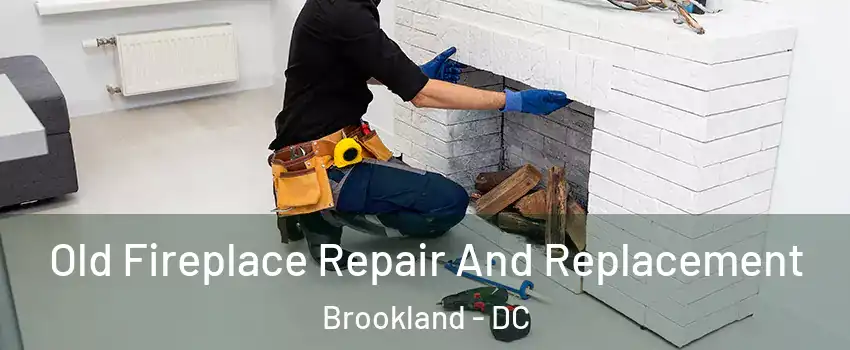 Old Fireplace Repair And Replacement Brookland - DC