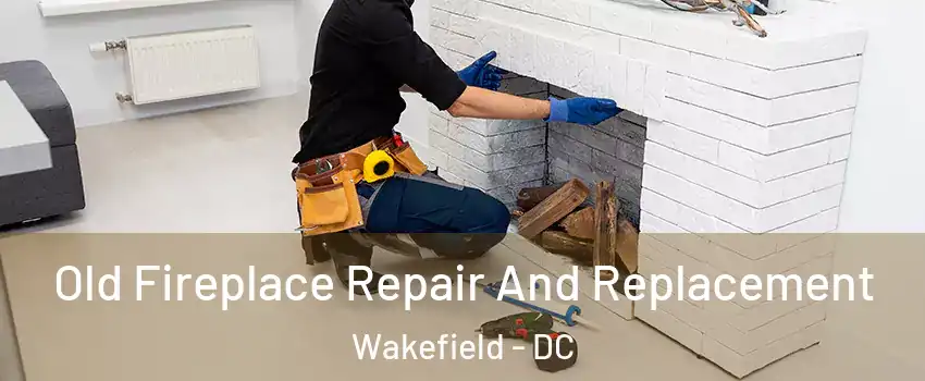 Old Fireplace Repair And Replacement Wakefield - DC