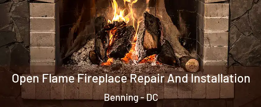 Open Flame Fireplace Repair And Installation Benning - DC