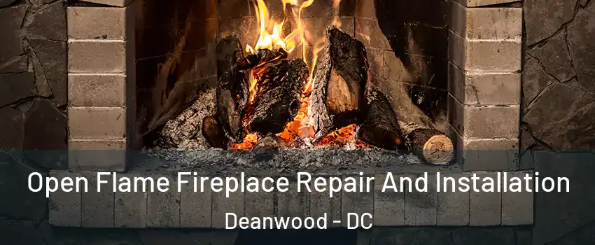 Open Flame Fireplace Repair And Installation Deanwood - DC