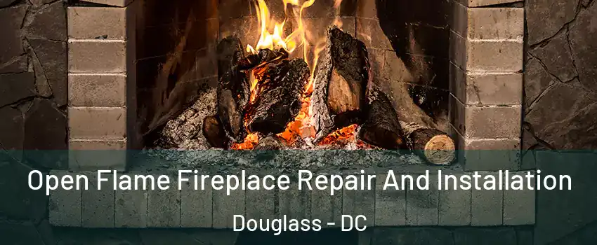 Open Flame Fireplace Repair And Installation Douglass - DC