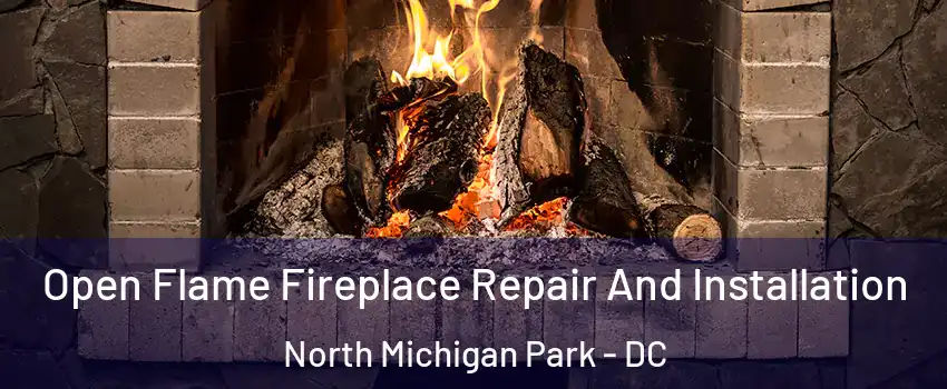 Open Flame Fireplace Repair And Installation North Michigan Park - DC