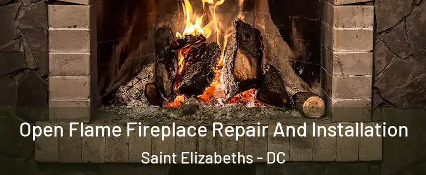 Open Flame Fireplace Repair And Installation Saint Elizabeths - DC