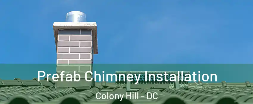 Prefab Chimney Installation Colony Hill - DC